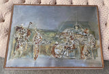 Authentic Jazz Festival Follansbee Forge Metal Work of Art Signed by Artist