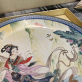 Chinoiserie Hand Painted Decorative Plate