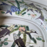 1960s Detailed Asian Chinoiserie Bowl