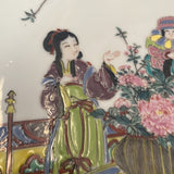 Hand Painted Chinoiserie Plate