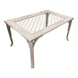 French Wicker Patio Table