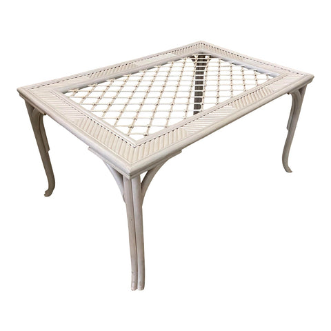 French Wicker Patio Table