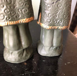 Little Pair of Chinoserie Figurines Stamped Japan