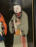 Asian Silk People Work of Art