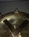 Turkish Brass Shield Sword Display