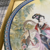 Chinoiserie Hand Painted Decorative Plate