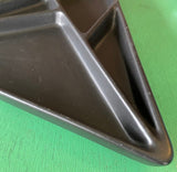 Varages France Triangle 4-Part Serving Plate