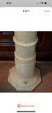 Italian alabaster columns