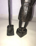 Hand Carved Wooden African Figures