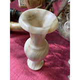 1970s Minimalist Hollywood Regency Marble Vase