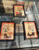 Semi Precious Stone Works of Chinoiserie Asian Art- a Trio