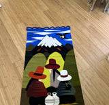 2000s Andes Mountain Wall Textile Art