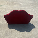1970s Red Lips Double Seater Settee
