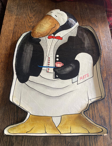 1970s Large Penguin Serving Tray