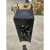 Greek Key Asian Side Table With Secret Compartments