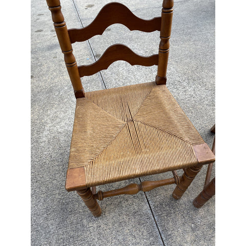 Cane ladder back chairs hot sale