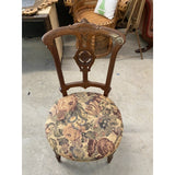 Late 19th Century Antique Chair With Tapestry