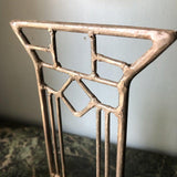 Mismatched Art Deco Nouveau Metal Plant Stands - FREE SHIPPING!