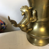 Vintage Foo Dog Urns - a Pair - FREE SHIPPING!